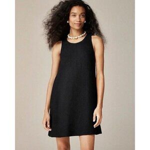 J. Crew Black Mini Dress with Sleek Design